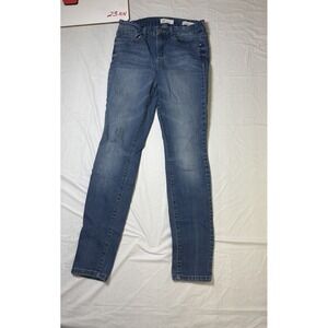 Womens Jessica Simpson Blue high rise uptown skinny jeans,‎ size 27